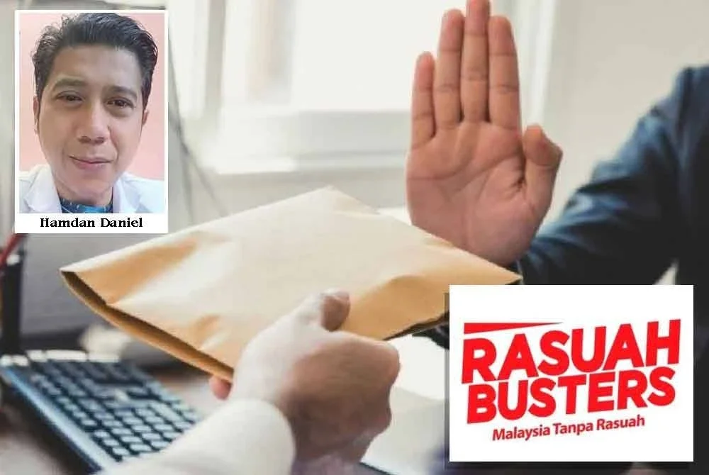 Setiap jabatan atau agensi perlu memainkan peranan aktif dalam membanteras jenayah rasuah, bukan sekadar melalui penguatkuasaan tetapi juga melalui kempen dalaman berterusan dan berkesan. Gambar kecil: Hamdan Daniel