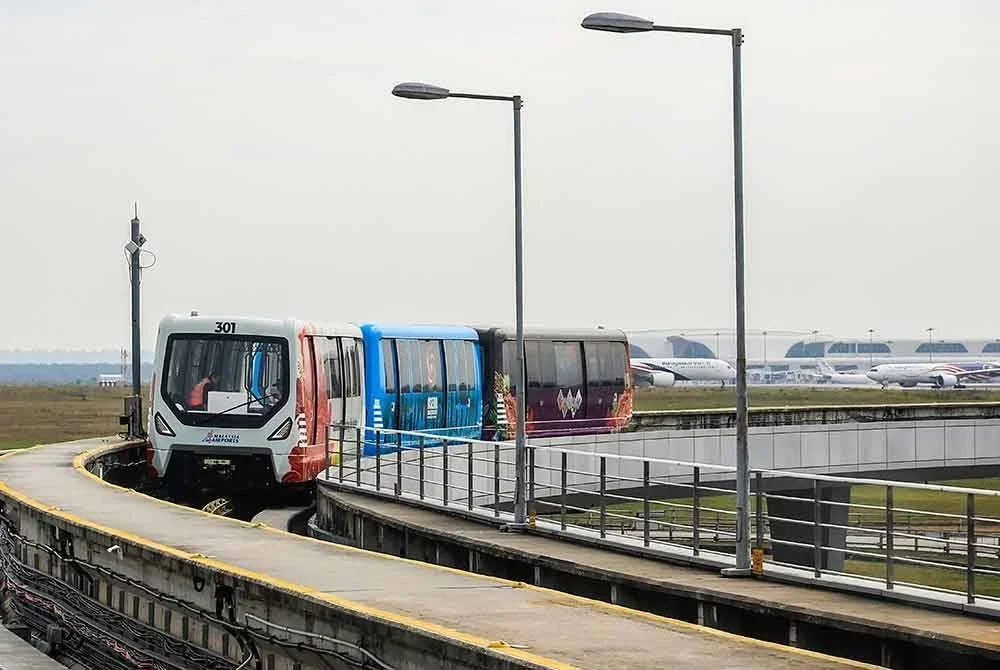 Perkhidmatan Aerotrain di KLIA beroperasi semula pada pagi Selasa.