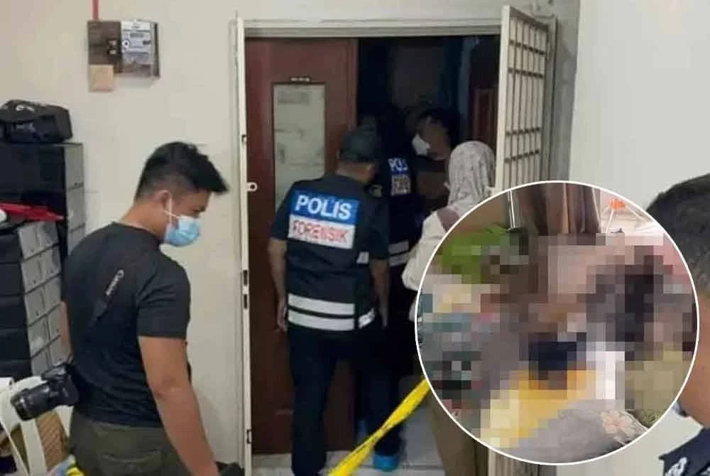 Pemeriksaan mendapati terdapat dua mayat reput iaitu seorang wanita dan seorang kanak-kanak perempuan berusia 40 dan dua tahun.