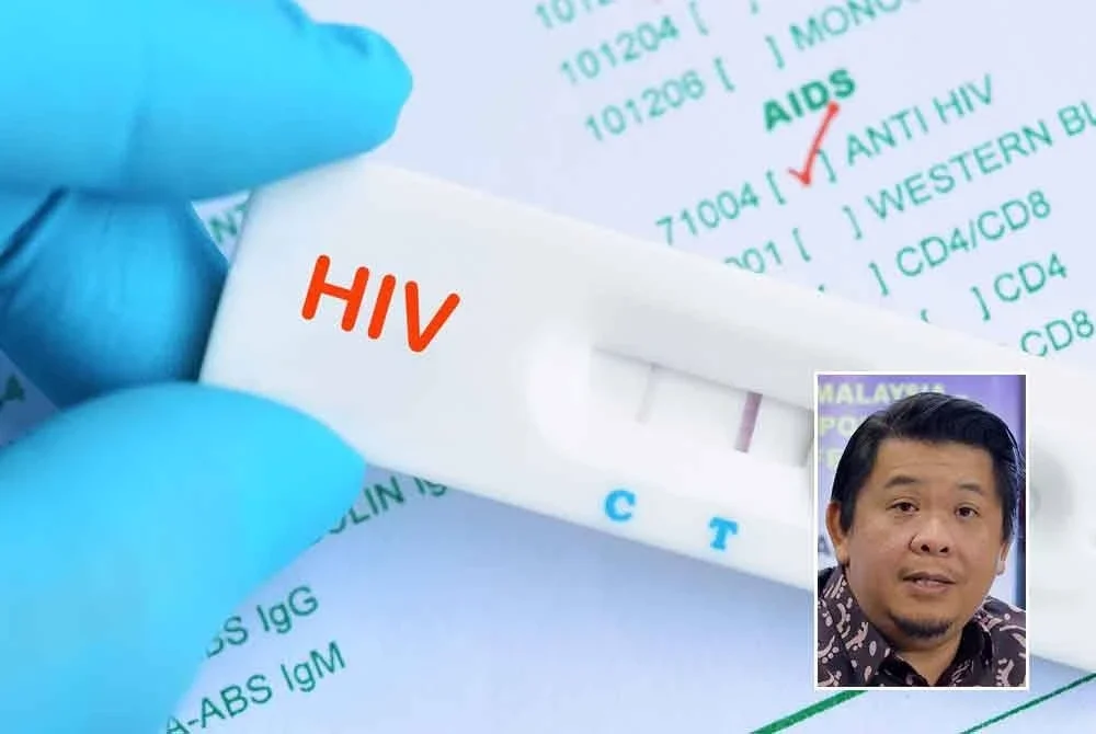Seramai 29,941 daripada 83,937 individu yang dijangkiti HIV masih belum dikenal pasti hingga tahun lepas. Gambar kecil: Lukanisman