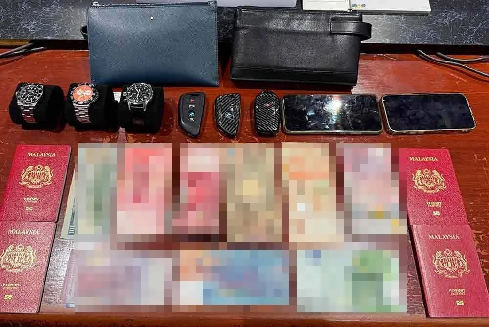 Antara wang yang disita SPRM