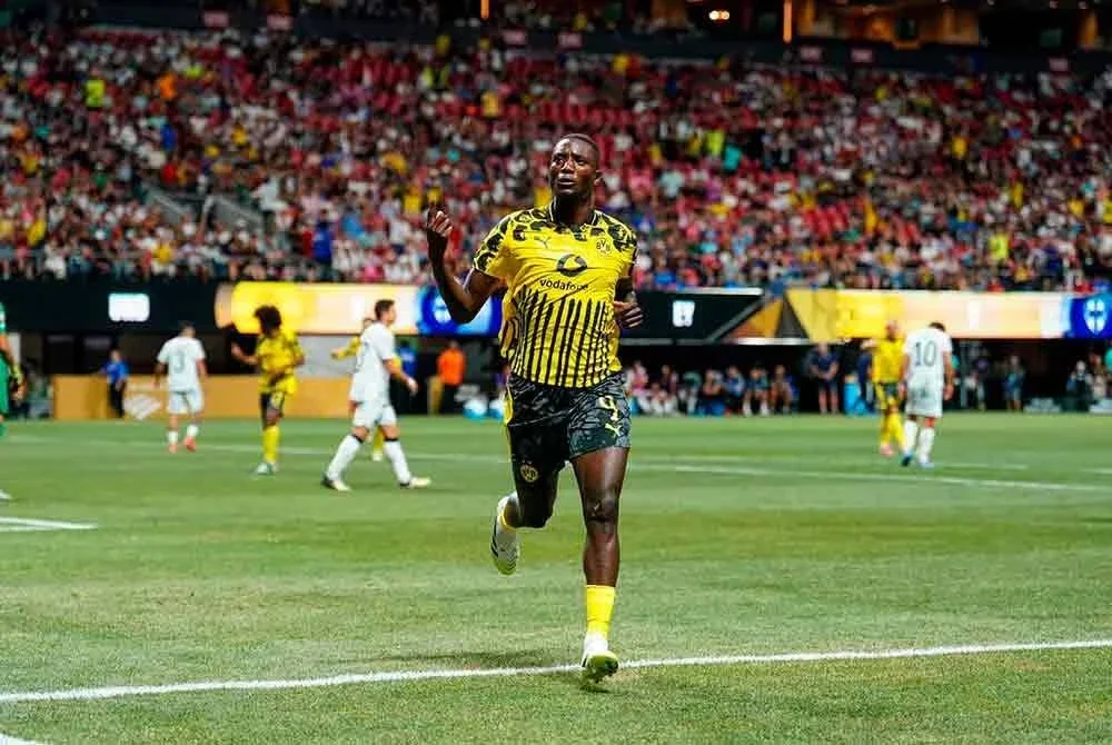 Guirassy pacu Dortmund ke suku akhir Piala Dunia Kelab. Foto: Agensi