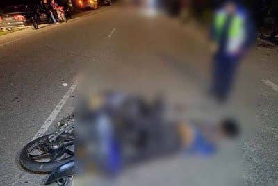 Mangsa meninggal dunia di lokasi kejadian akibat cedera parah di kepala.