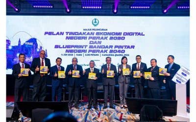 Pelan Tindakan Ekonomi Digital 2030 yang dilancarkan Saarani pada 4 Jun lalu menjadi pelengkap kepada Pelan Perak Sejahtera 2030.