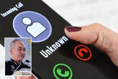 Seorang eksekutif broker saham di sebuah syarikat kerugian lebih RM1.24 juta selepas terpedaya oleh sindiket penipuan telefon yang menyamar sebagai pegawai polis dan wakil Pos Laju Malaysia. Gambar kecil: Mohd Alwi 