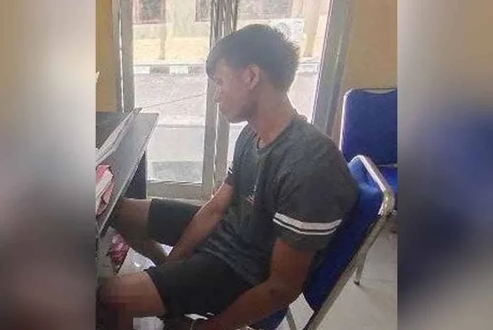 Sandra turut mengalami kecederaan setelah terlibat dalam kemalangan setelah melarikan diri dari lokasi kejadian. Foto Agensi