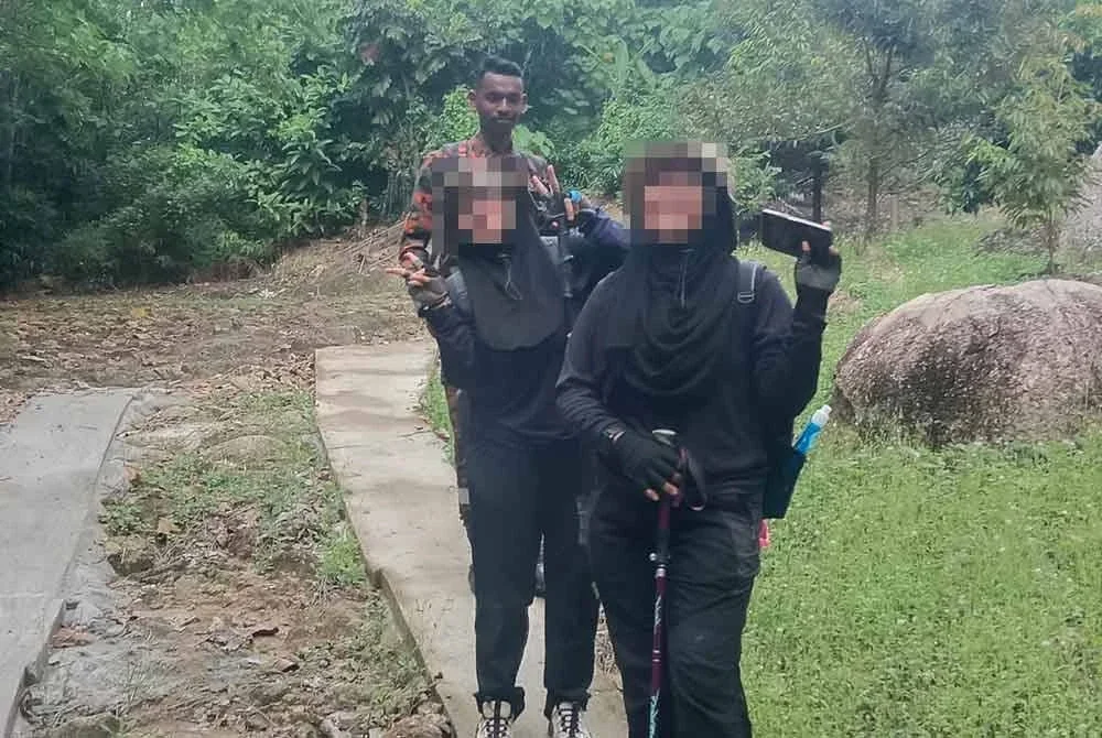 Dua wanita berdepan detik cemas apabila tersesat ketika melakukan aktiviti pendakian di Bukit Broga.