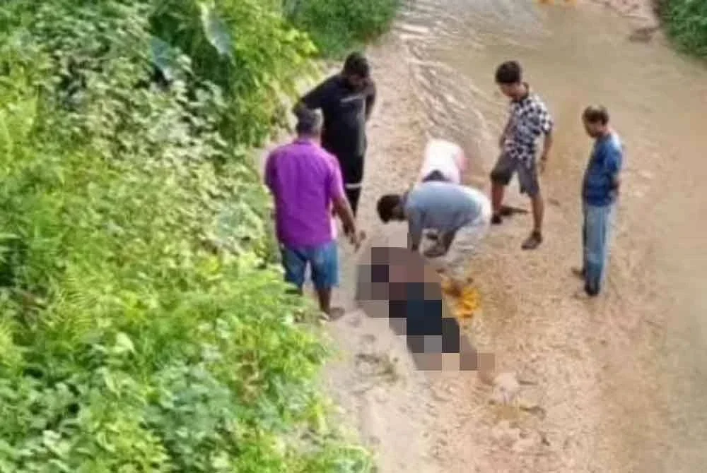Seorang lelaki maut dipercayai ditendang seekor lembu sebelum tercampak ke dalam sungai di Ladang Batu 2, Kerling, di Hulu Selangor pada Sabtu.