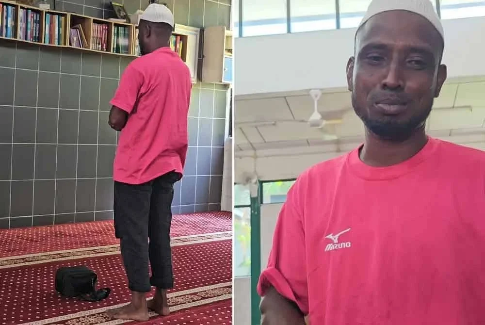 Tangkap layar hantaran dimuat naik Zariff di Thread pada Ahad. Kredit/ Thread zariff_southpaw.