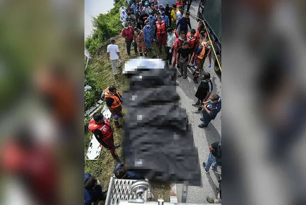 Kesemua jenazah akan dibawa pulang ke Jerlun untuk dikebumikan berhampiran kubur seorang lagi bayi Muhammad Azim Izat yang meninggal dunia Februari lepas. Foto Bernama