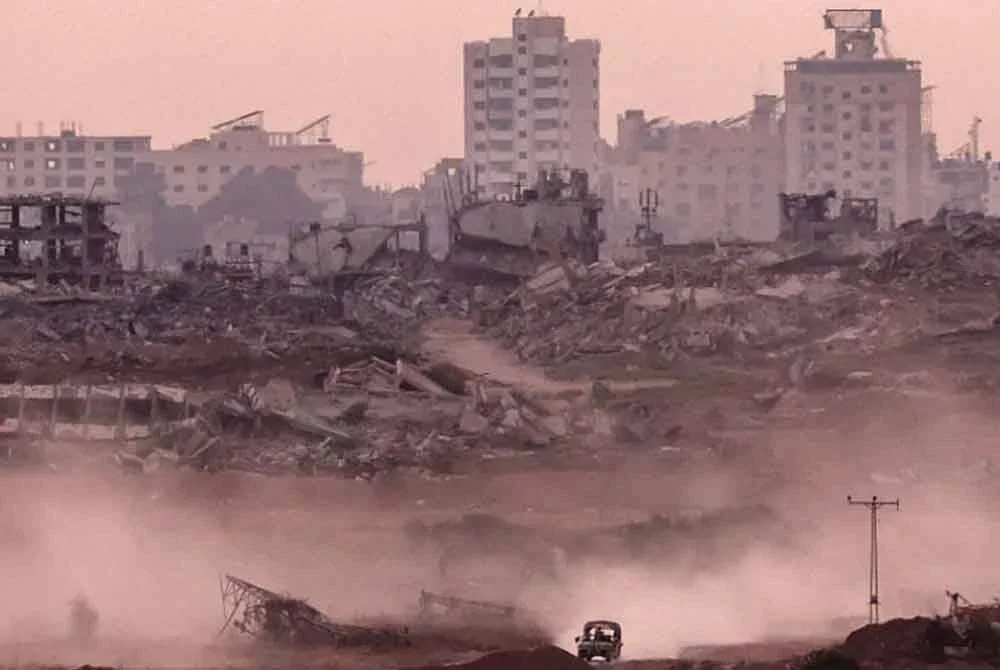 Kemusnahan Gaza menggangu fikiran Daniel Adri sehingga menghadapi tekanan emosi yang teruk. Foto Agensi