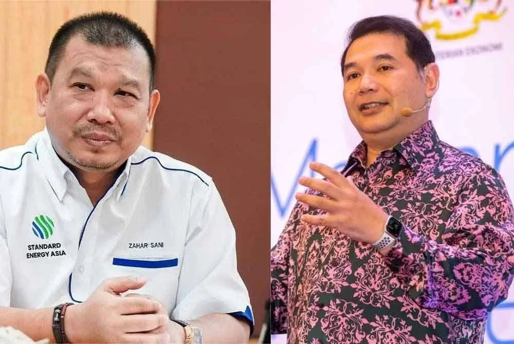 Gambar dari kiri: Ahmad Zaharuddin Sani, Rafizi