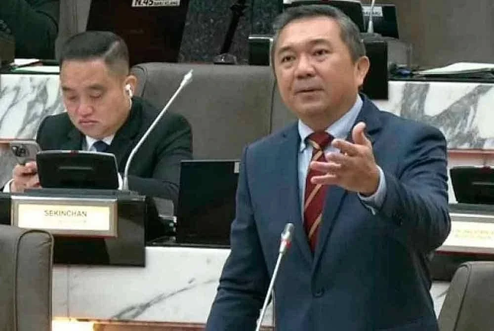 Sze Han ketika persidangan DUN Selangor di Dewan Negeri pada Rabu.