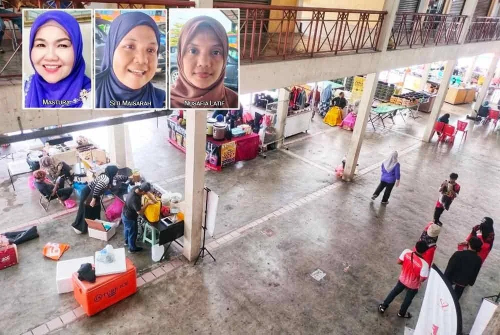 Bazar Kuala Semantan yang akan berubah wajah baharu dengan penjenamaan ke Serambi Semantan