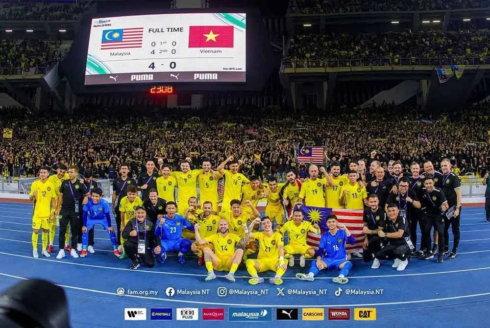 Perancangan kalendar Liga-M 2025/26 turut mengambil kira Kalendar FIFA 2025 yang melibatkan skuad Harimau Malaya kendalian Cklamovski. Foto Malaysia NT