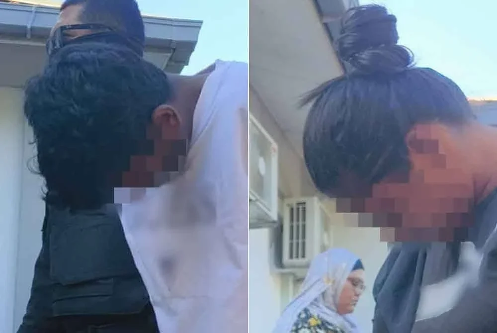 Dua individu yang disiasat dalam kes pembunuhan penuntut universiti di Cyberjaya pada 24 Jun lalu tiba di Mahkamah Sepang pada Khamis.