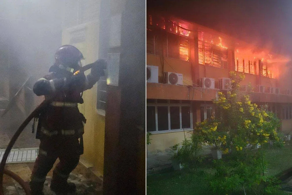 Operasi pemadaman kebakaran berjaya dikawal sepenuhnya pada jam 1.58 pagi.