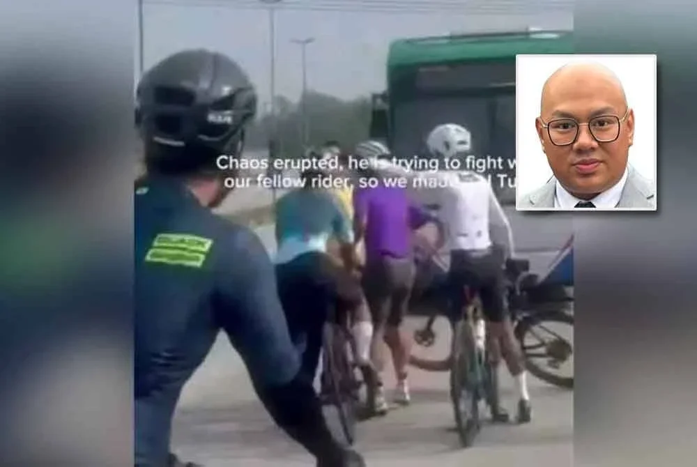 Tangkap layar pertelingkahan yang tular di media sosial. Gambar kecil: Mohd Faiz