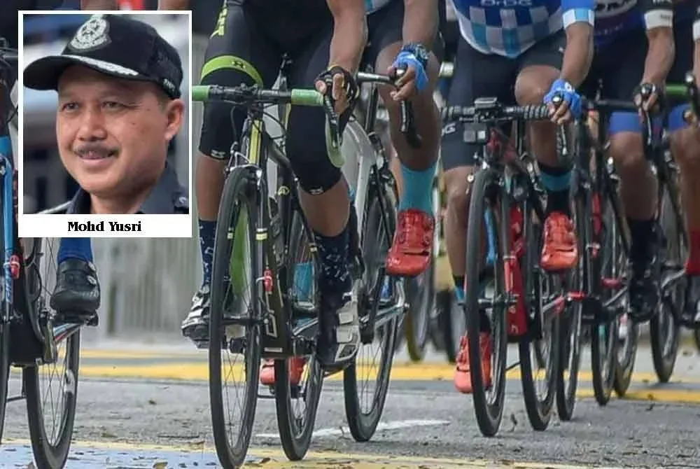 Penunggang basikal dilarang menggunakan laluan lebuh raya di negara ini kerana ia merupakan laluan khas untuk kenderaan bermotor seperti lori, bas dan motosikal. (Foto hiasan) 