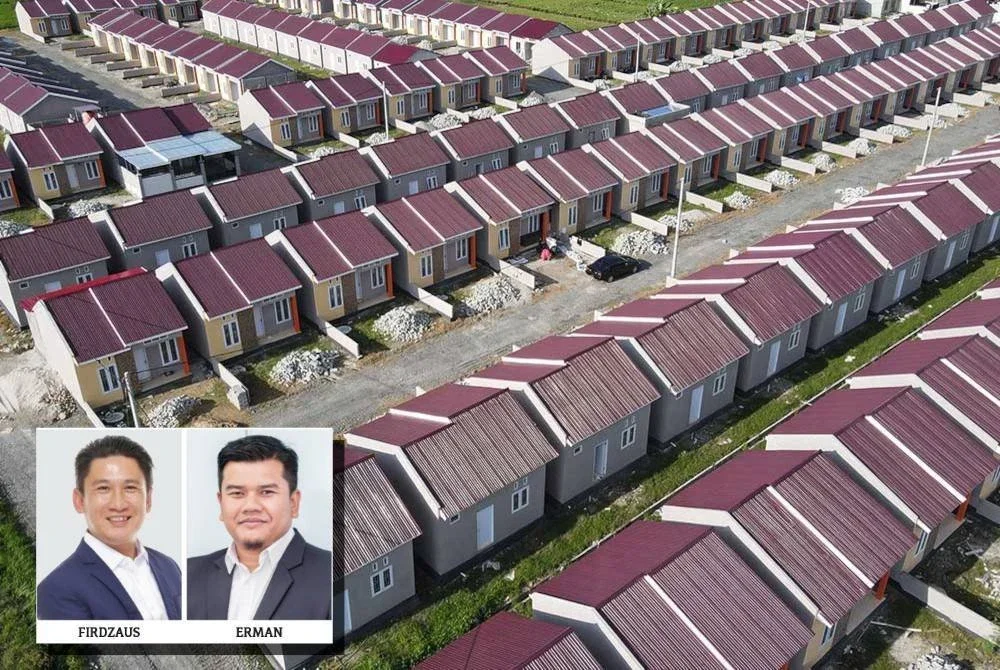 Aktiviti permintaan pasaran hartanah dijangka meningkat sekitar lapan hingga 12 peratus susulan pengumuman penurunan OPR. (Gambar kecil: Firdzaus, Erman)