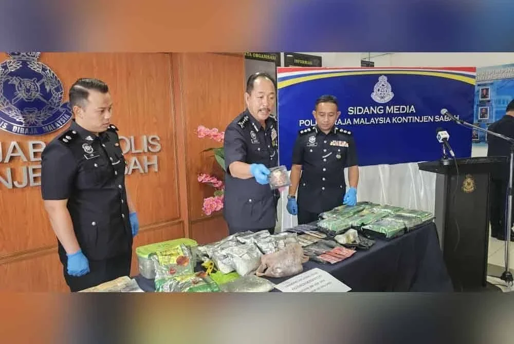 Dadah yang dirampas dipercayai untuk pasaran tempatan dan luar negara.