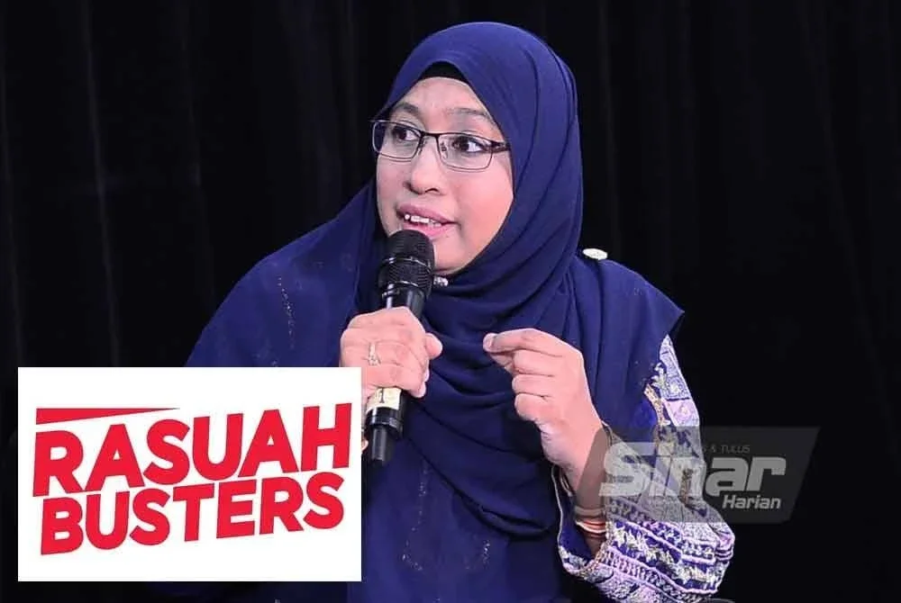 Norhayati ketika menjadi panel dalam Forum Khas #RuangBelia: Dari Tahu ke Tindak – Lawan Rasuah! yang berlangsung di Karangkraf pada Jumaat. FOTO SINAR HARIAN/ASRIL ASWANDI SHUKOR.