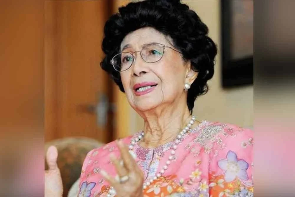 Tun Dr Hasmah Mohamad Ali yang menyambut ulang tahun kelahirannya ke-99 hari ini.