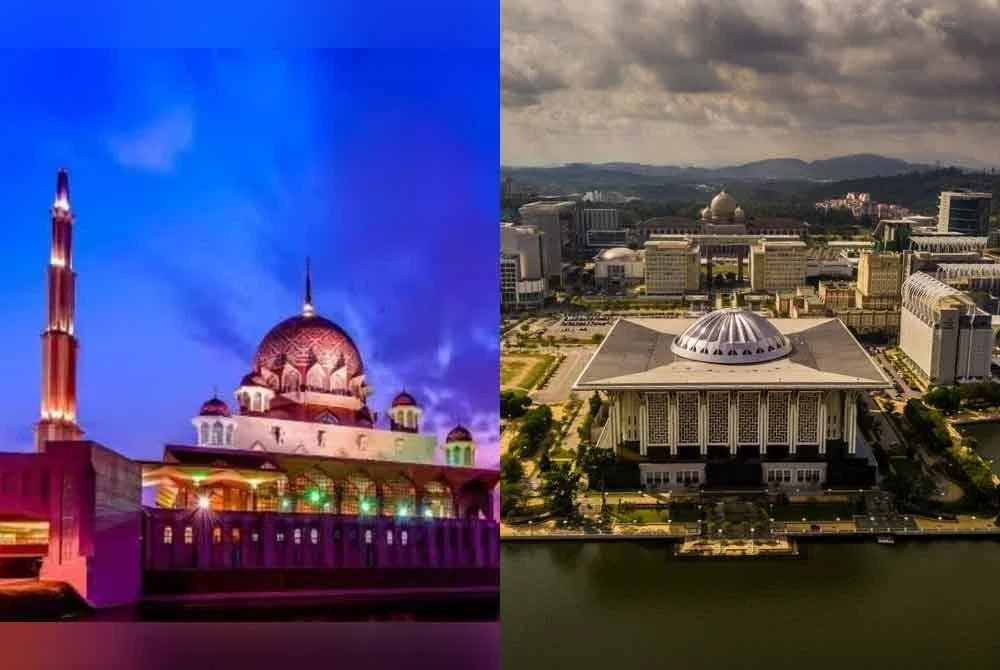 Masjid Putra, Putrajaya dan Masjid Tuanku Mizan Zainal Abidin antara yang menerima jumlah pelancong tinggi. - Foto: Perbadanan Putrajaya. 