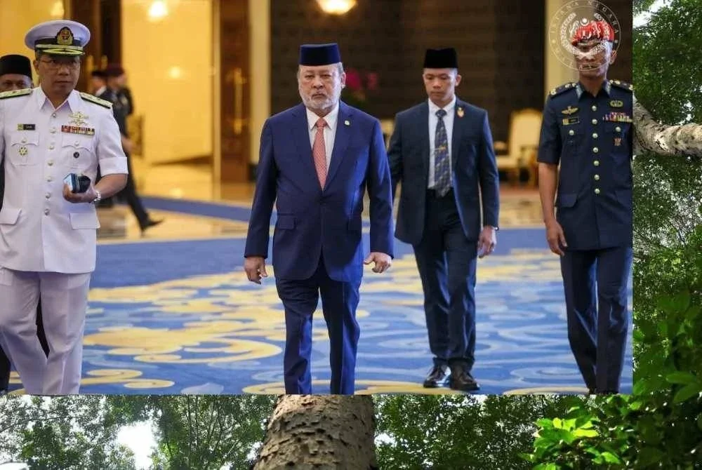 Sultan Ibrahim berkenan berangkat ke pramesyuarat Majlis Raja-Raja ke-268 di Istana Negara pada Februari lalu. 