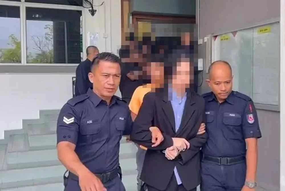 Suspek dibawa ke Mahkamah Majistret Shah Alam pada Selasa.