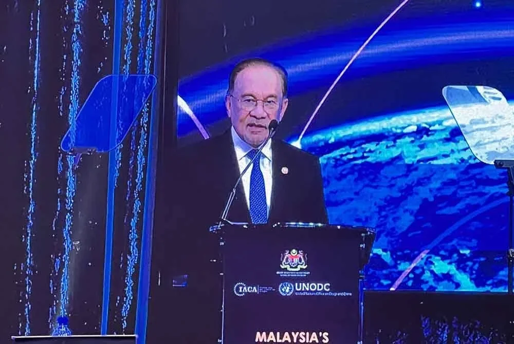 Anwar ketika berucap pada Persidangan Antarabangsa Tadbir Urus dan Integriti 2025 di sini pada Selasa.