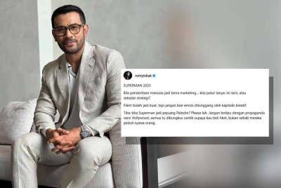 Remy Ishak tampil bersuara mengenai filem adiwira terbaru Superman 2025 yang kini menjadi bualan hangat selepas didakwa menyelitkan unsur solidariti terhadap Palestin dalam jalan ceritanya.