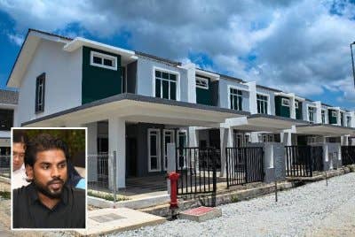 Harga rumah yang mahal menyebabkan ramai anak muda berdepan masalah untuk memiliki kediaman sendiri. Gambar hiasan (Gambar kecil: Kalaimughilan)