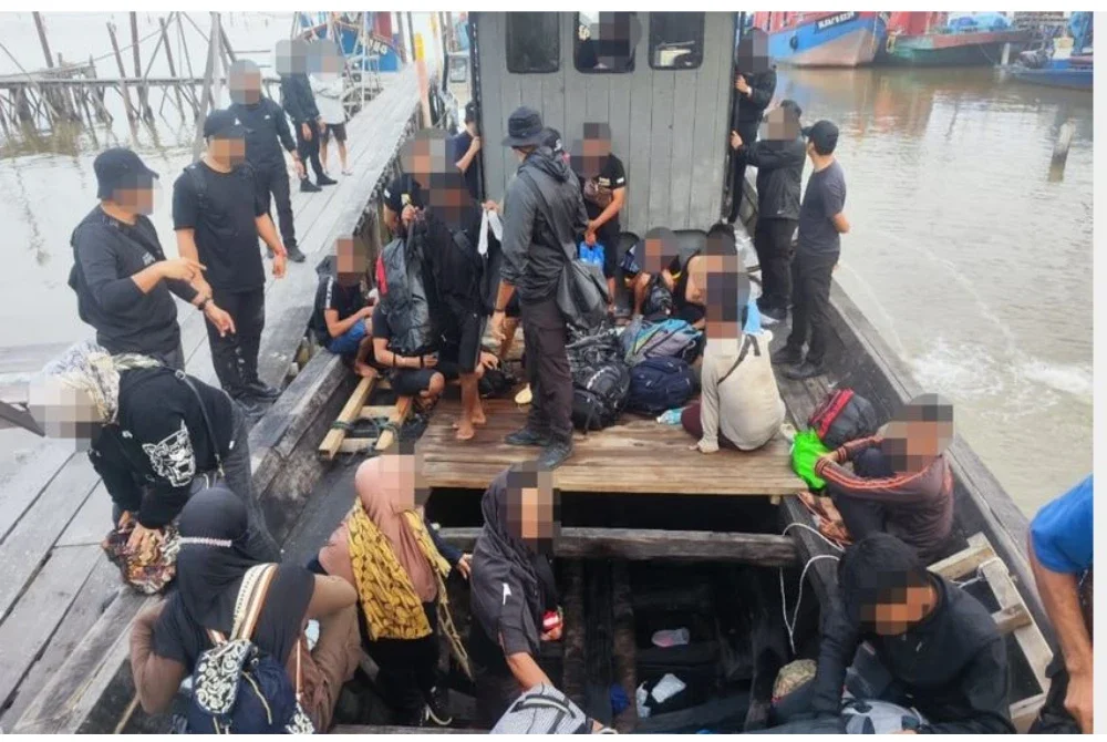 Kes penyeludupan migran atau pendatang asing tanpa izin (PATI) merangkumi lebih 40 peratus daripada jumlah kes keseluruhan,