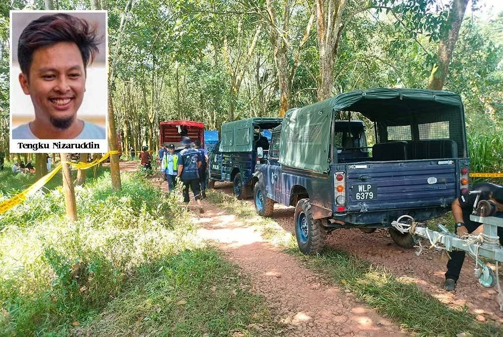Operasi mencari dan menyelamat Ija Nizaruddin (gambar kecil) di Sungai Tui Bukit Kepong memasuki hari ketiga pada Khamis.