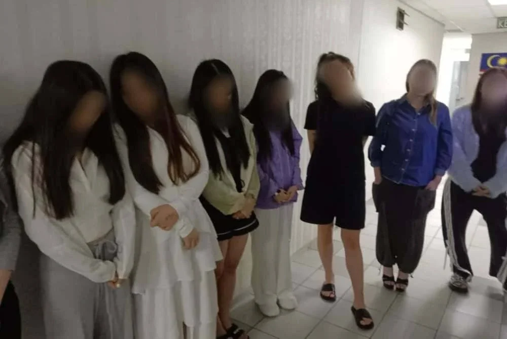 Sindiket ini menjadikan bilik-bilik hotel di tingkat yang berbeza sebagai tempat menjalankan aktiviti seks. Foto JSJ Bukit Aman