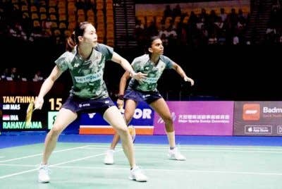 Pearly-Thinaah cemerlang ke final Terbuka Jepun. Foto EPA