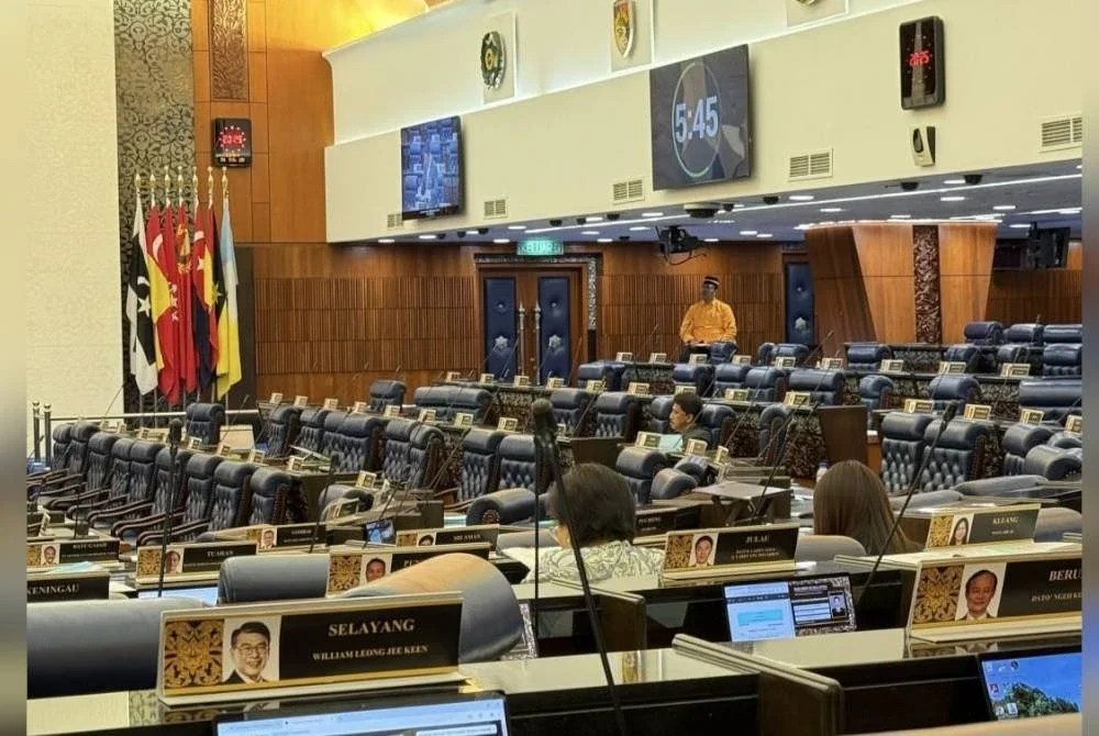 Tze Tzin memaklumkan hanya Che Mohamad Zulkifly daripada blok pembangkang berada dalam sidang dewan ketika jam menunjukkan jam 8.25 malam.