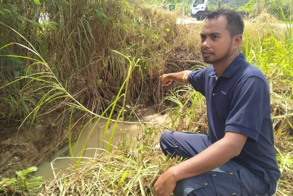 Rosidi menunjukkan sistem perparitan yang sempit, dipenuhi semak dipercayai punca banjir kilat kerap berlaku.