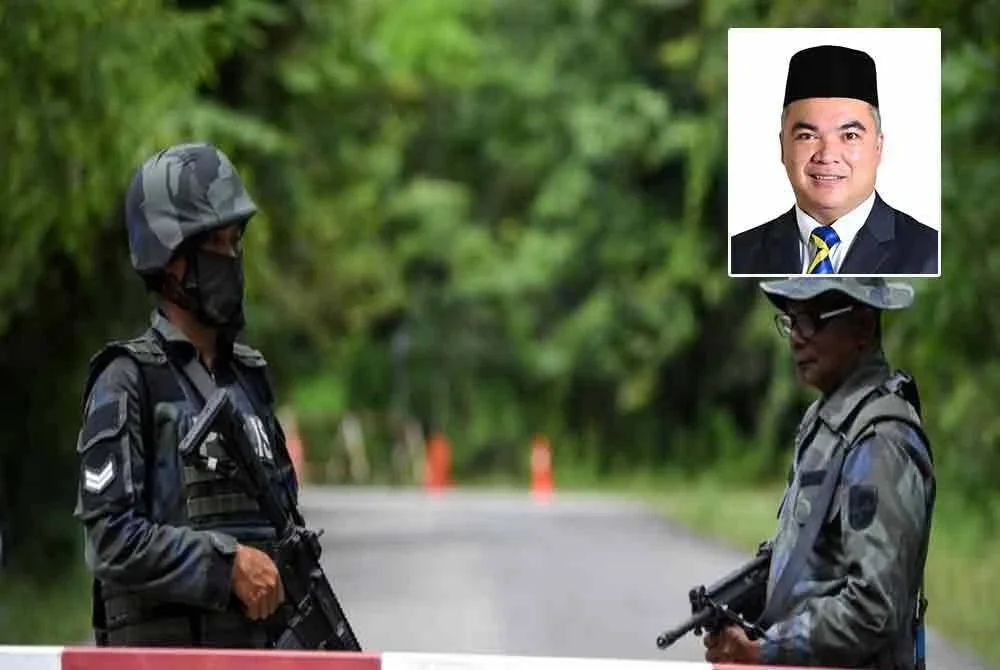 Sempadan negara merupakan lambang kedaulatan, benteng pertama keselamatan, dan penentu maruah sesebuah negara.Gambar hiasan. Foto kecil: Rushdan Rusmi