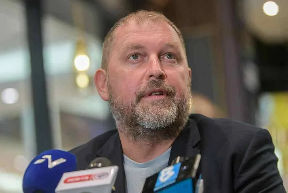 Peter Cklamovski. Foto Bernama