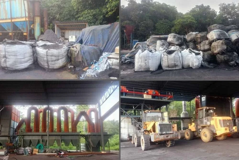 PGA dan JAS Kedah rampas sisa elektronik dan peralatan bernilai RM21.25 juta di kilang haram di Kulim. 