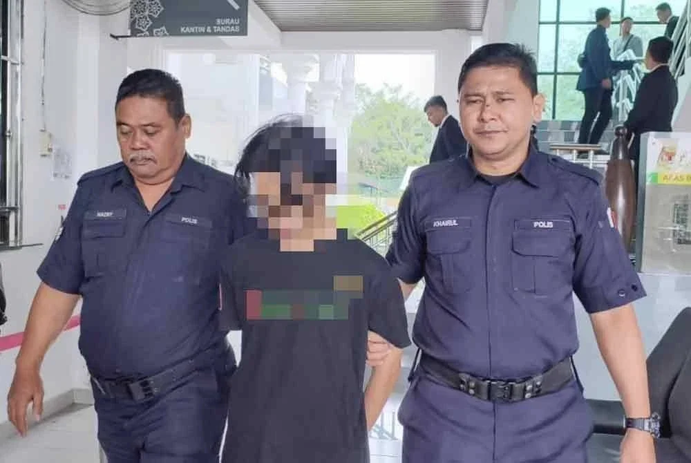 Seorang lelaki didakwa mencabul dan menunjukkan kemaluan terhadap dua anak perempuan tiri berusia lima dan enam tahun antara Mei hingga Julai lalu.