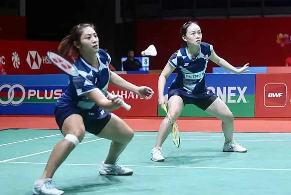 Mei Xing (kiri) dan Pei Kee menyifatkan pencapaian mereka di China sebagai petanda positif untuk lebih menyinar pada masa hadapan. Foto Agensi.