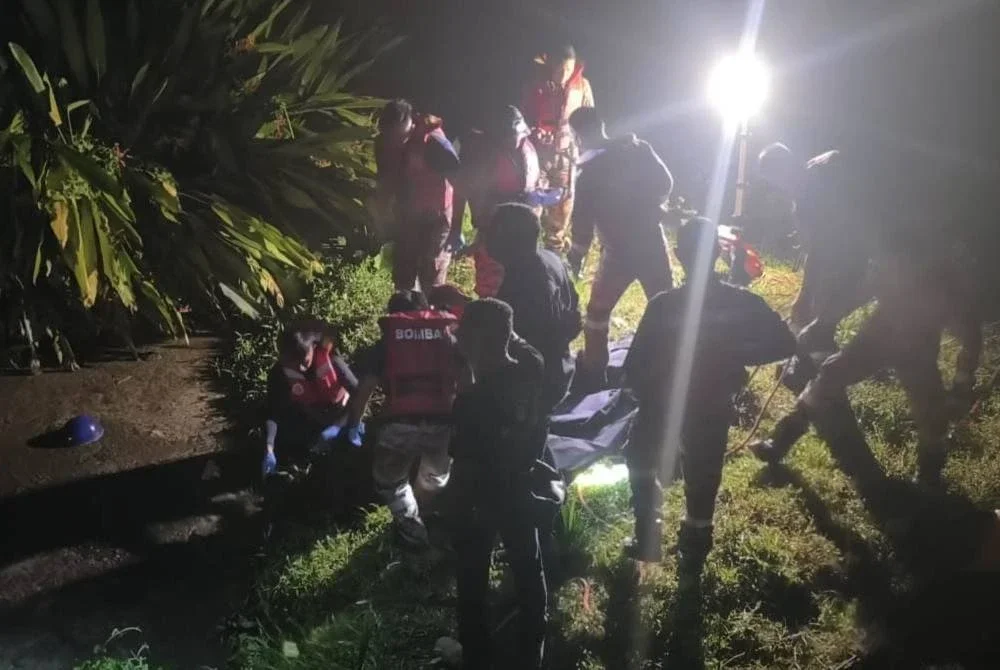 Mayat mangsa ditemui lemas selepas operasi menyelamat hampir dua jam. Foto: JBPM Negeri Sembilan.