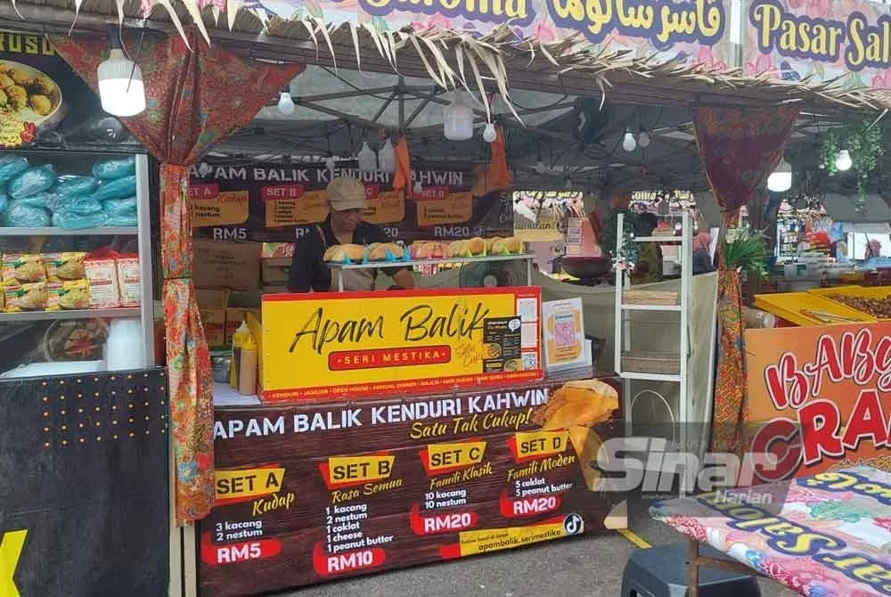 Kedai Apam Balik Kenduri Kahwin yang unik namanya.
