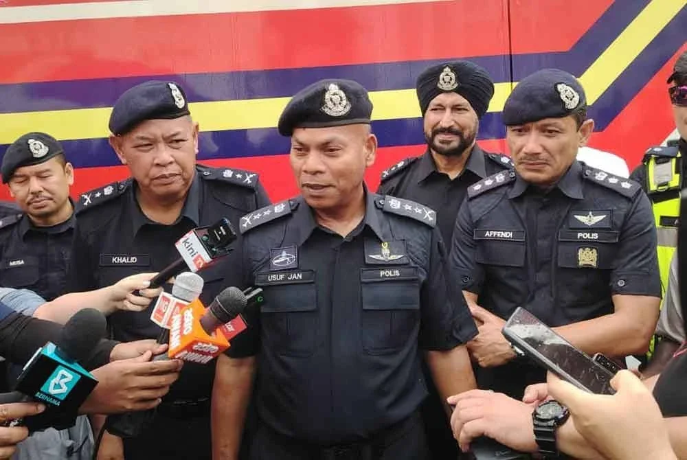 Mohamed Usuf ketika ditemui pemberita di Dataran Merdeka pada Sabtu.