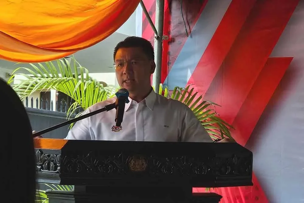 Kor Ming berucap ketika merasmikan Taman Rekreasi Madani, Taman Canning dan Majlis Menandatangani MoU Pelancaran Program CSR MBI dan Kuala Lumpur Kepong (KLK) Berhad di Ipoh pada Ahad.