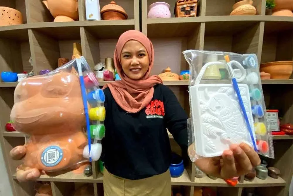Belipot Craft Ceramic turut sediakan aktiviti DIY seramik khas.