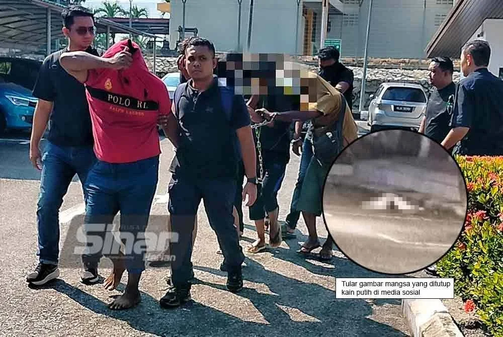 Tujuh suspek direman bagi membantu siasatan kes bunuh mangsa yang menunjukkan anu.